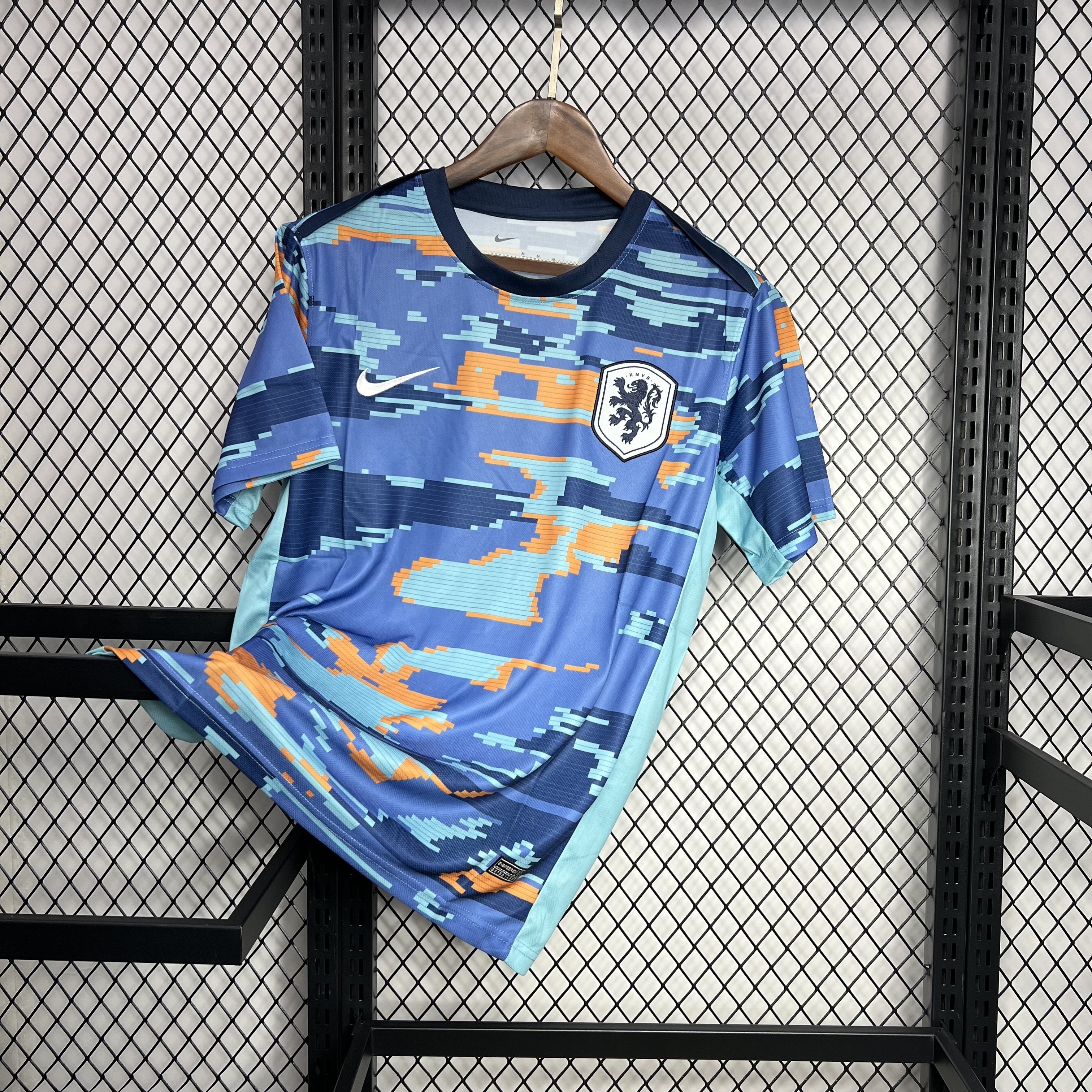 Netherlands 2024/25 Euro Pre-match training uniform Jersey