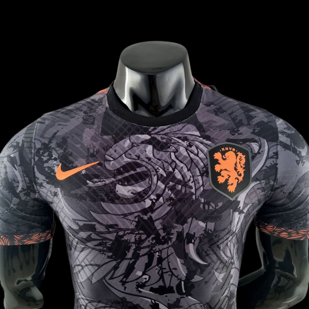 2022 player version Netherlands Special Edition Black S-XXL