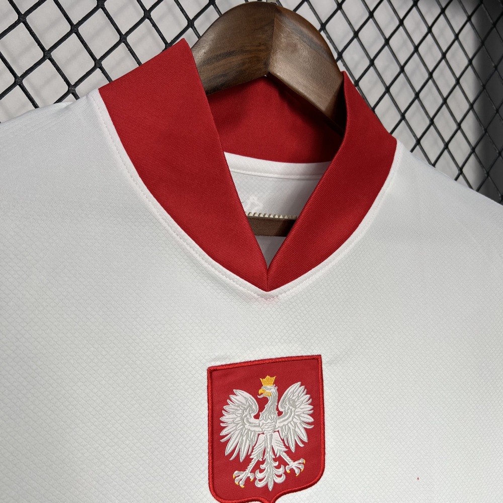 Poland 2024/25 Euro Home Jersey