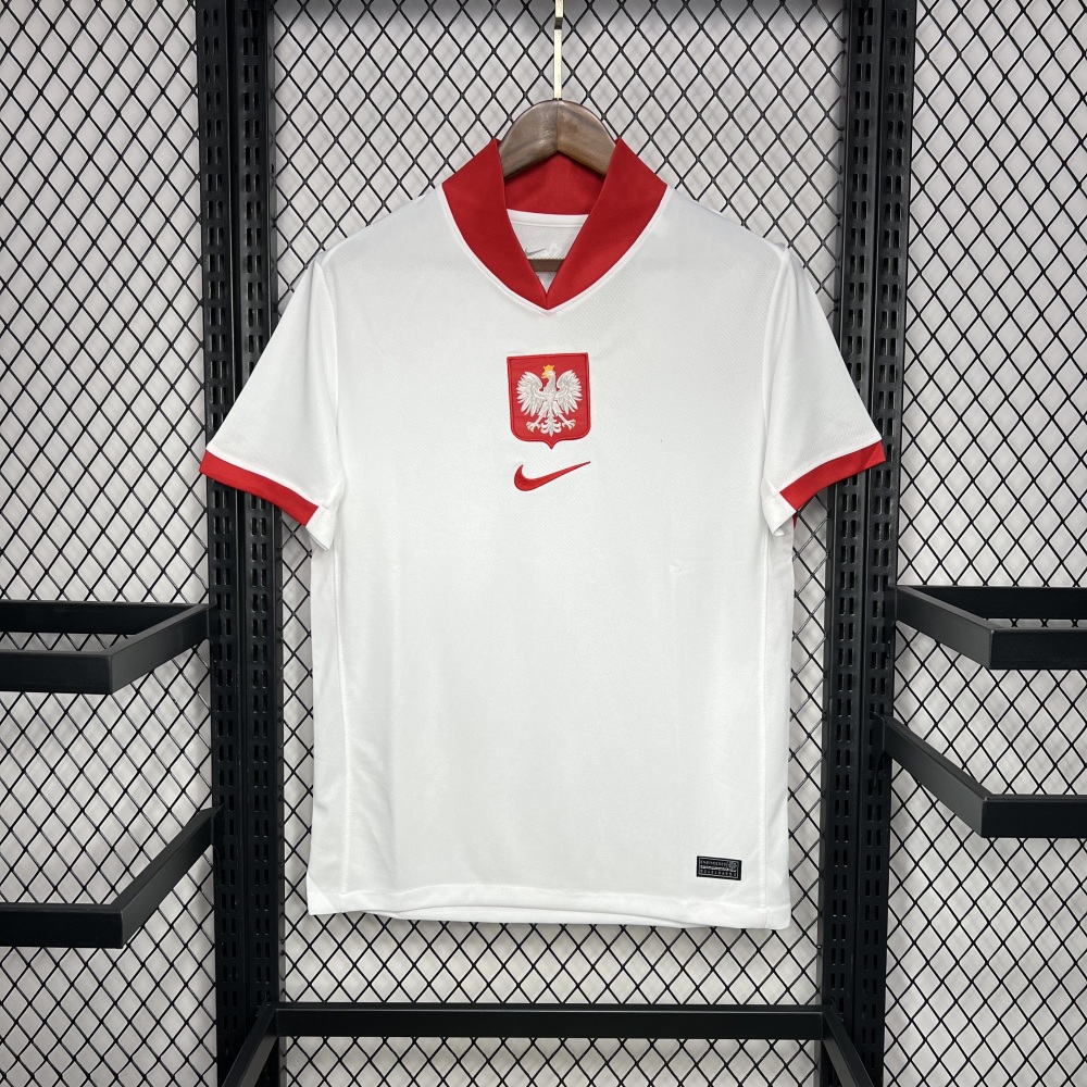 Poland 2024/25 Euro Home Jersey