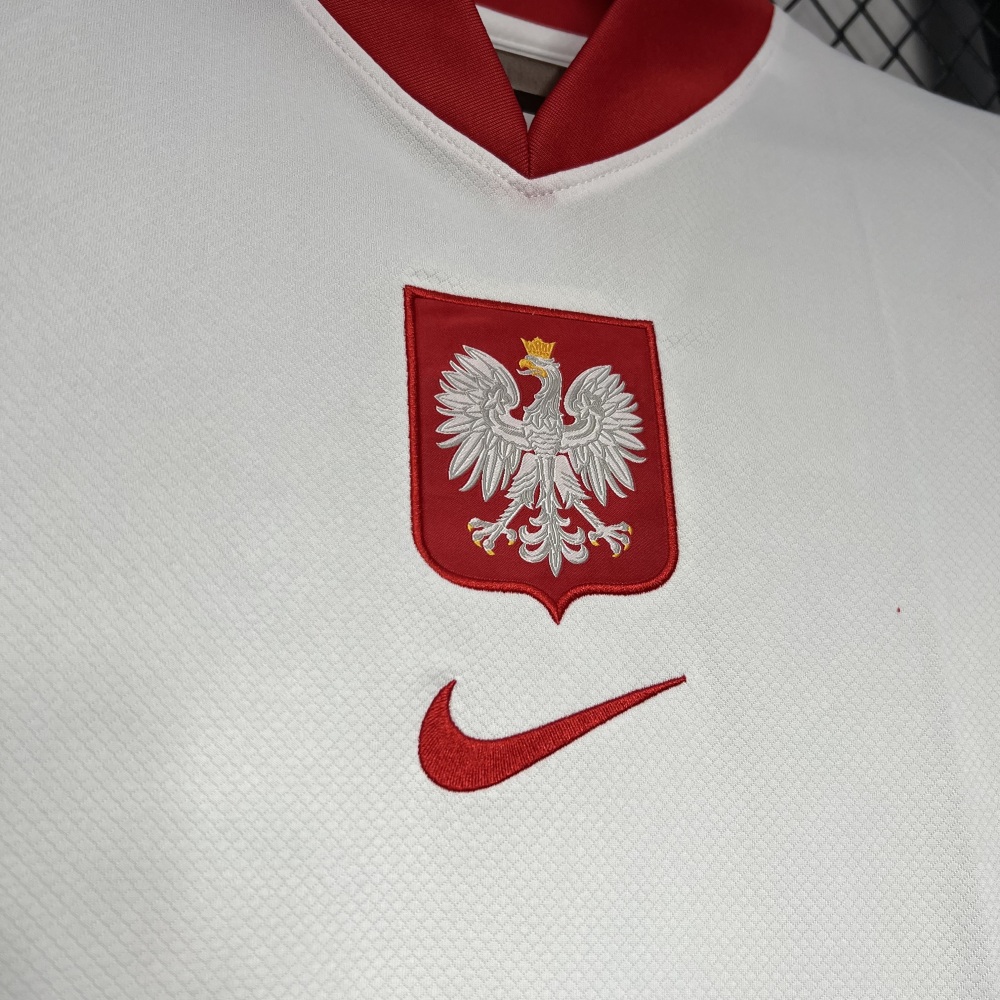 Poland 2024/25 Euro Home Jersey