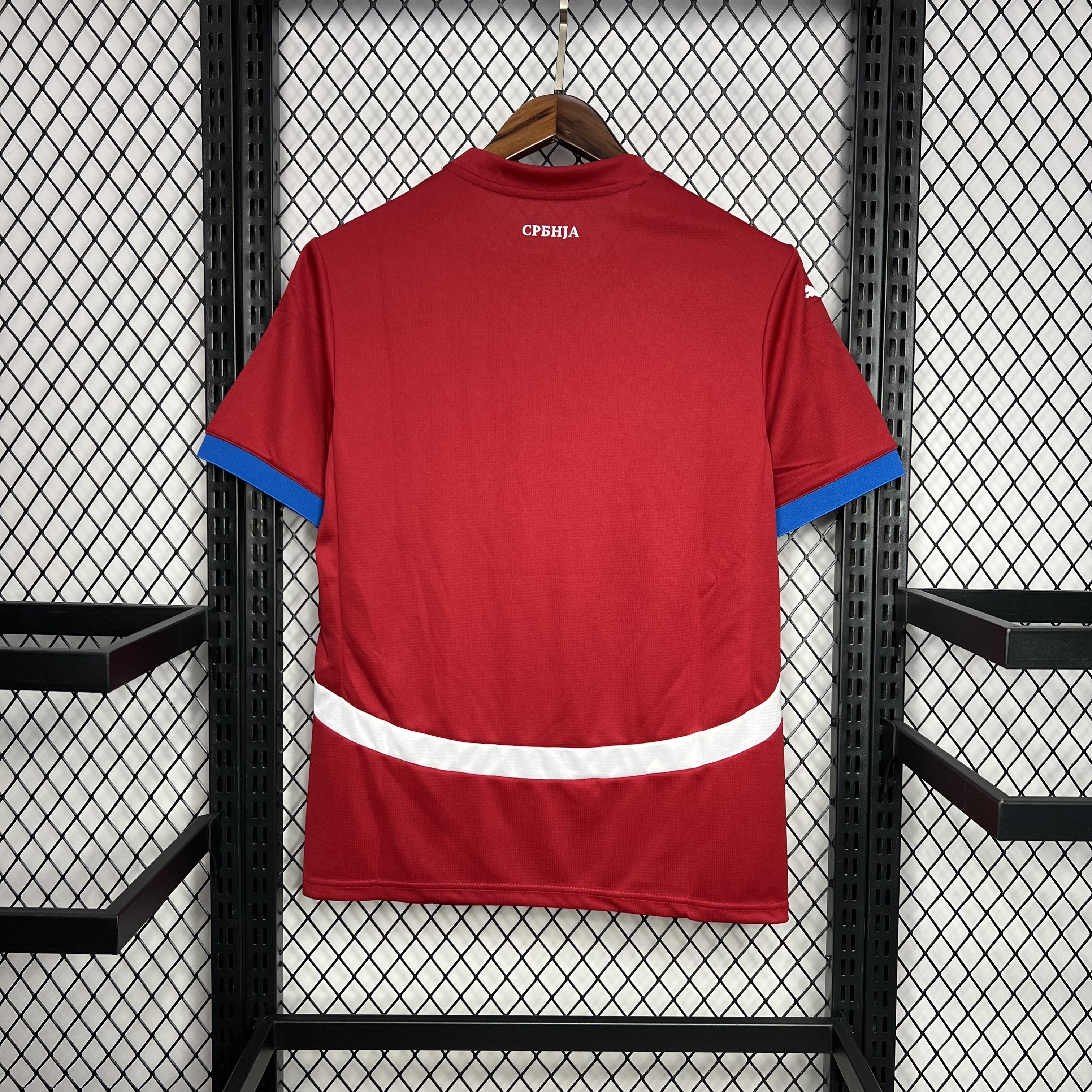 Serbia 2024/25 Euro Home Jersey