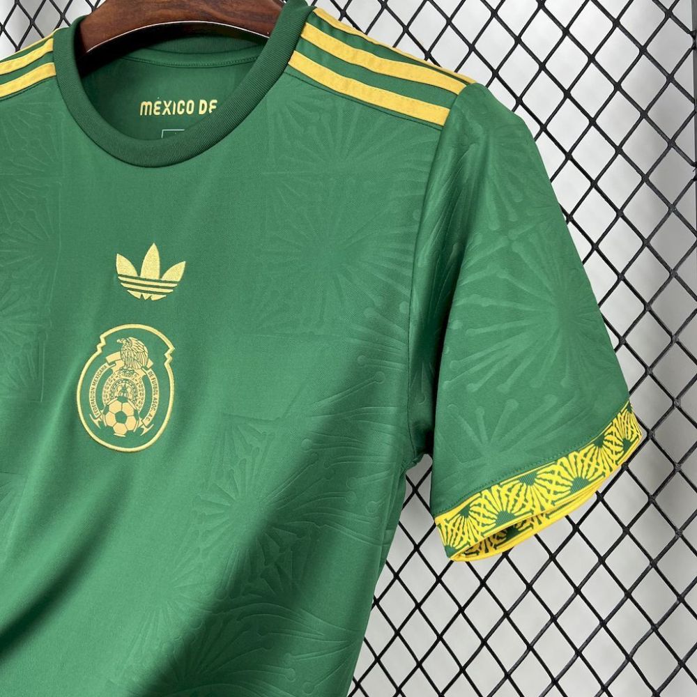 Mexico 2025/26 Gold- Green Jersey
