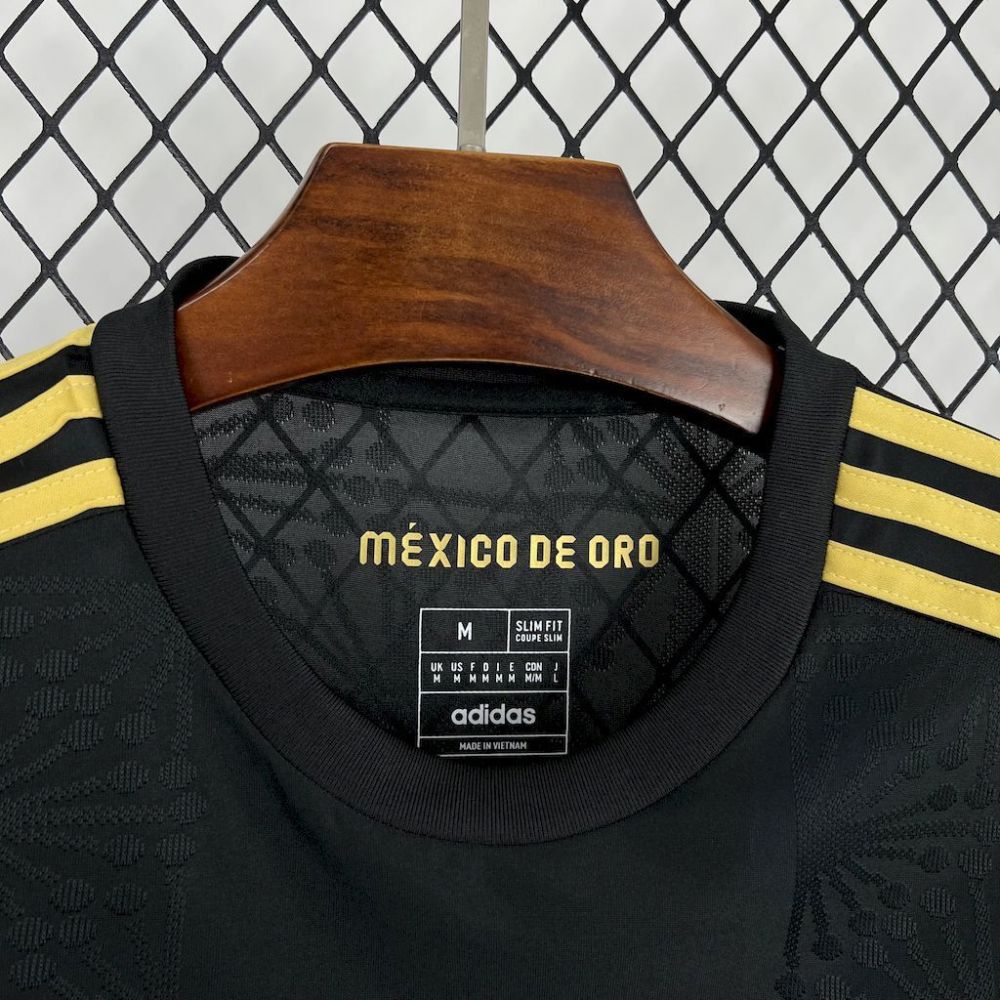 Mexico 2025/26 Gold- Black Jersey