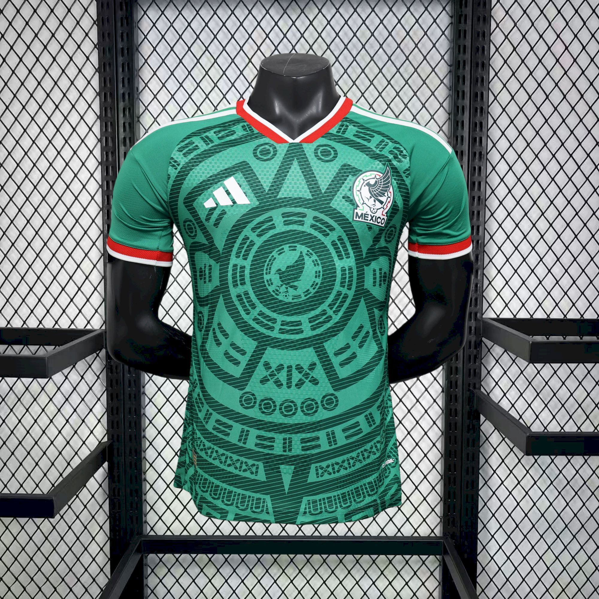 Mens Mexico 2026 World Cup Home Jersey Player Version