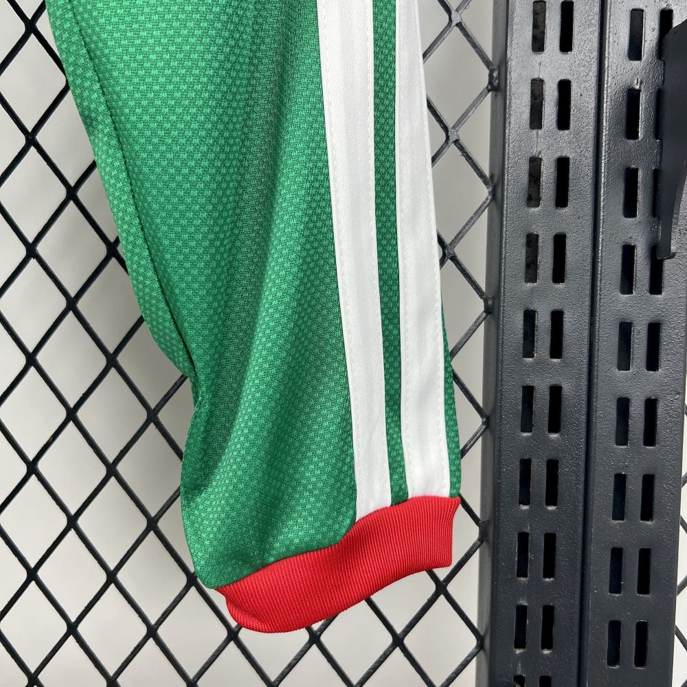 Mens Mexico 2026 World Cup Home Long Sleeve Jersey