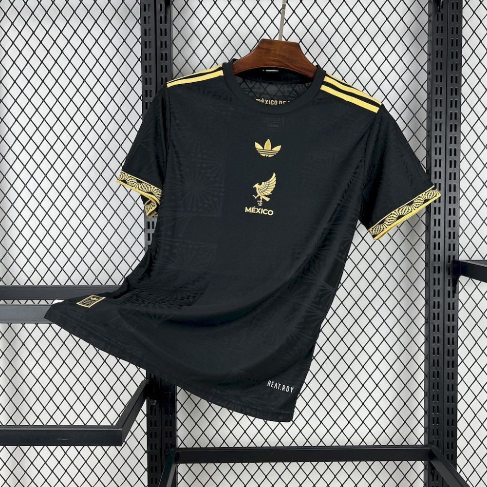 Mexico 2025/26 Gold- Black Jersey