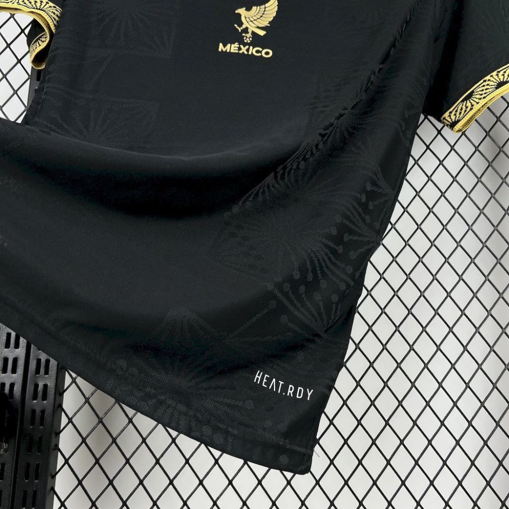 Mexico 2025/26 Gold- Black Jersey