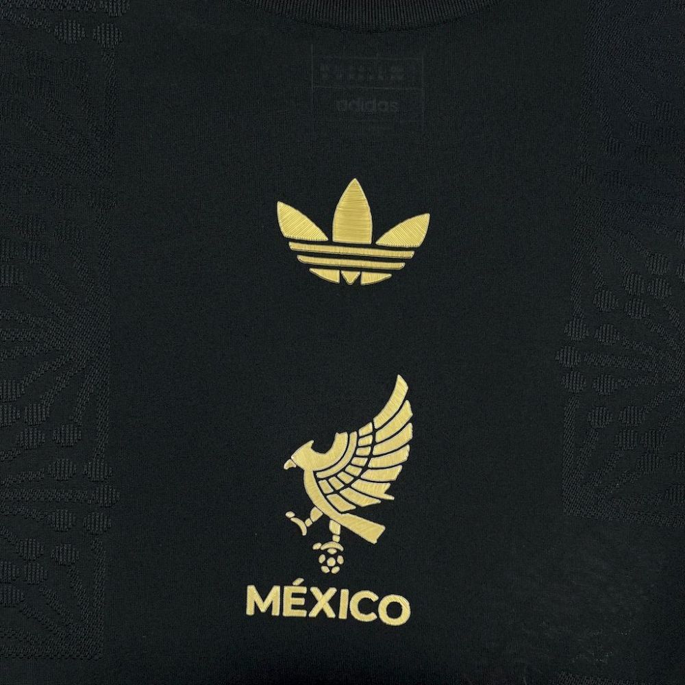 Mexico 2025/26 Gold- Black Jersey