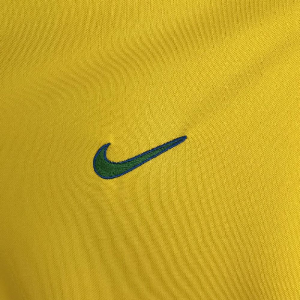 Brazil 1997 Home Retro Jersey