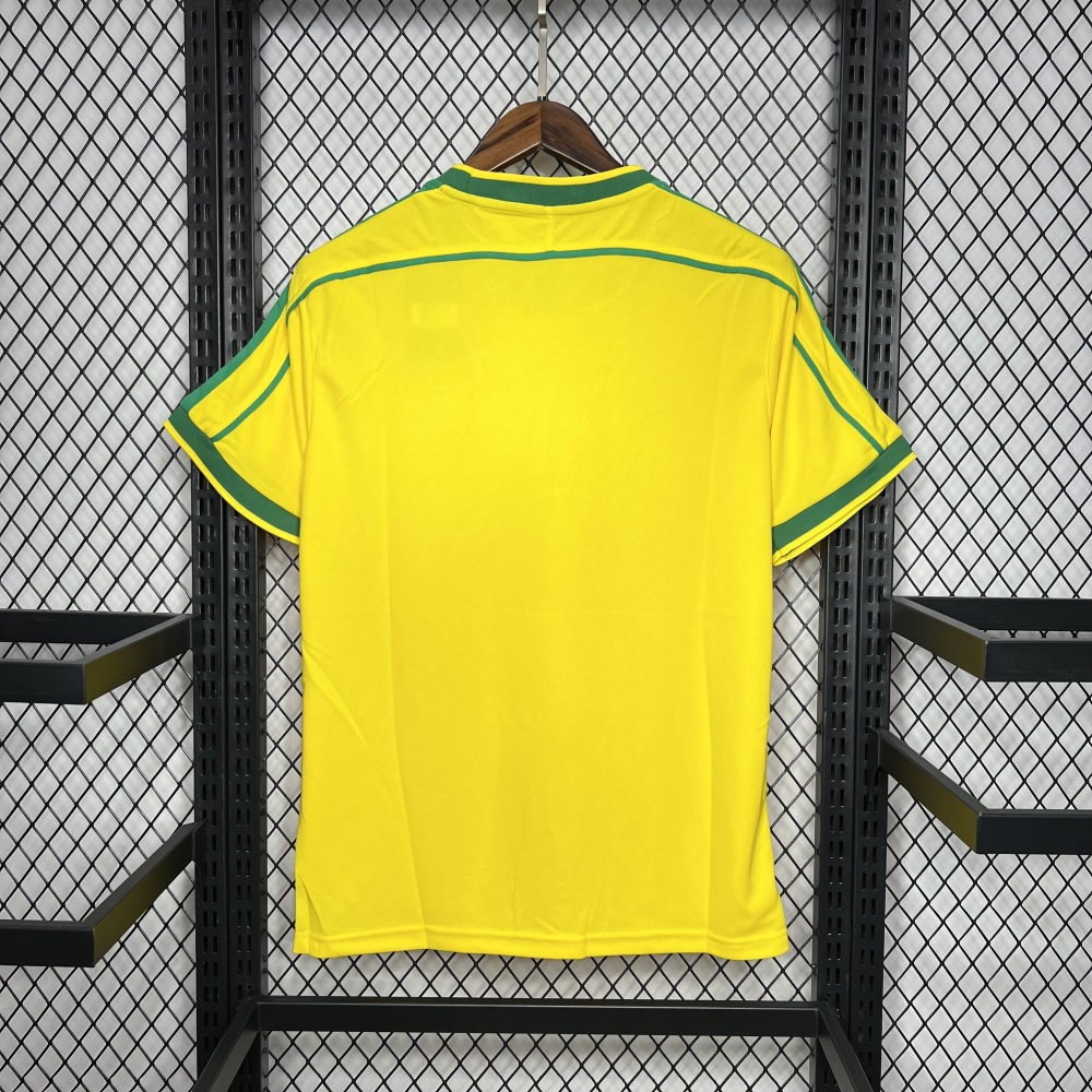 Brazil 1998 Home Retro Jersey