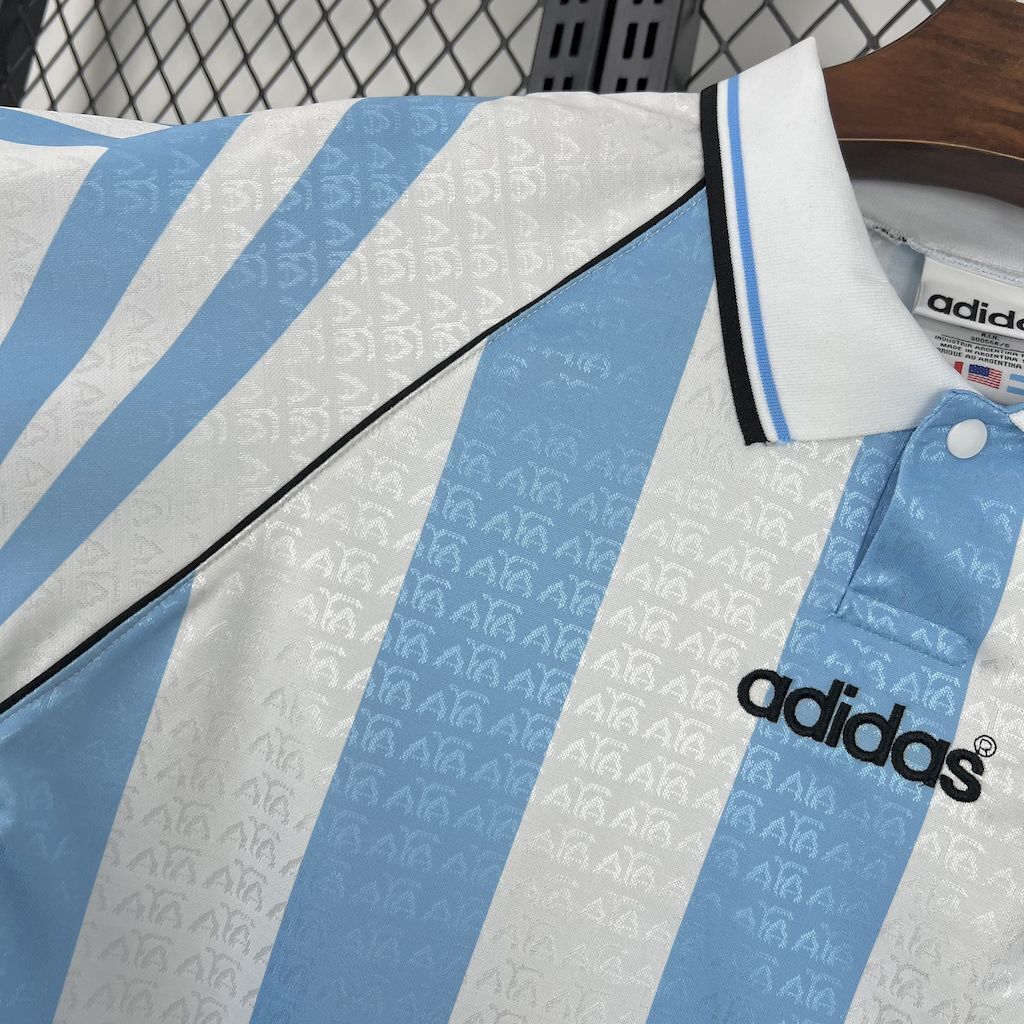 Argentina 1996 Home Retro Jersey
