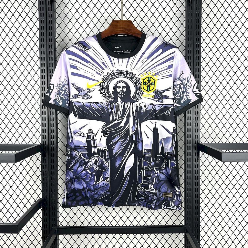 Brazil 2025/26 Dark Purple Jersey