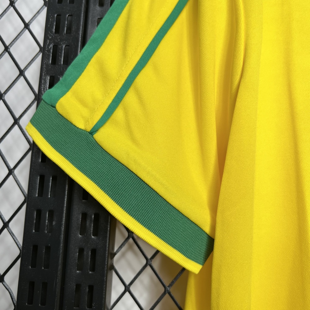Brazil 1998 Home Retro Jersey