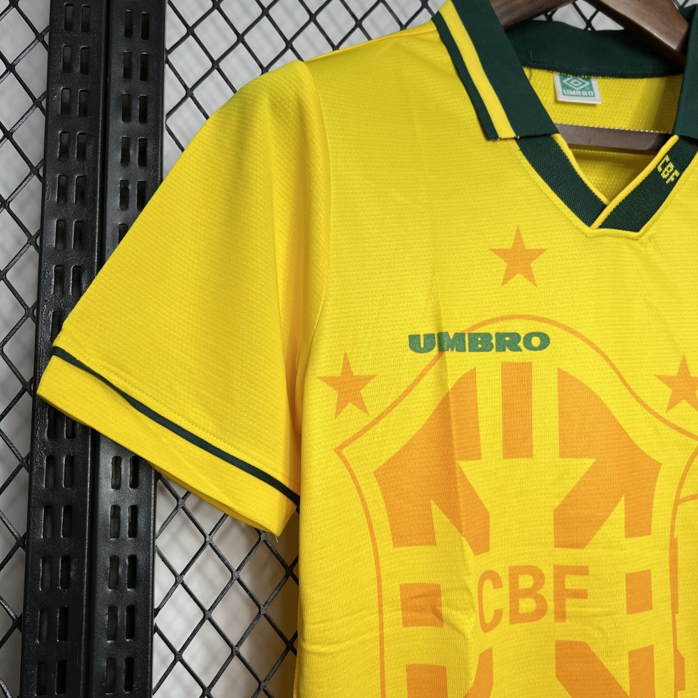 Brazil 1994 Home Retro Jersey