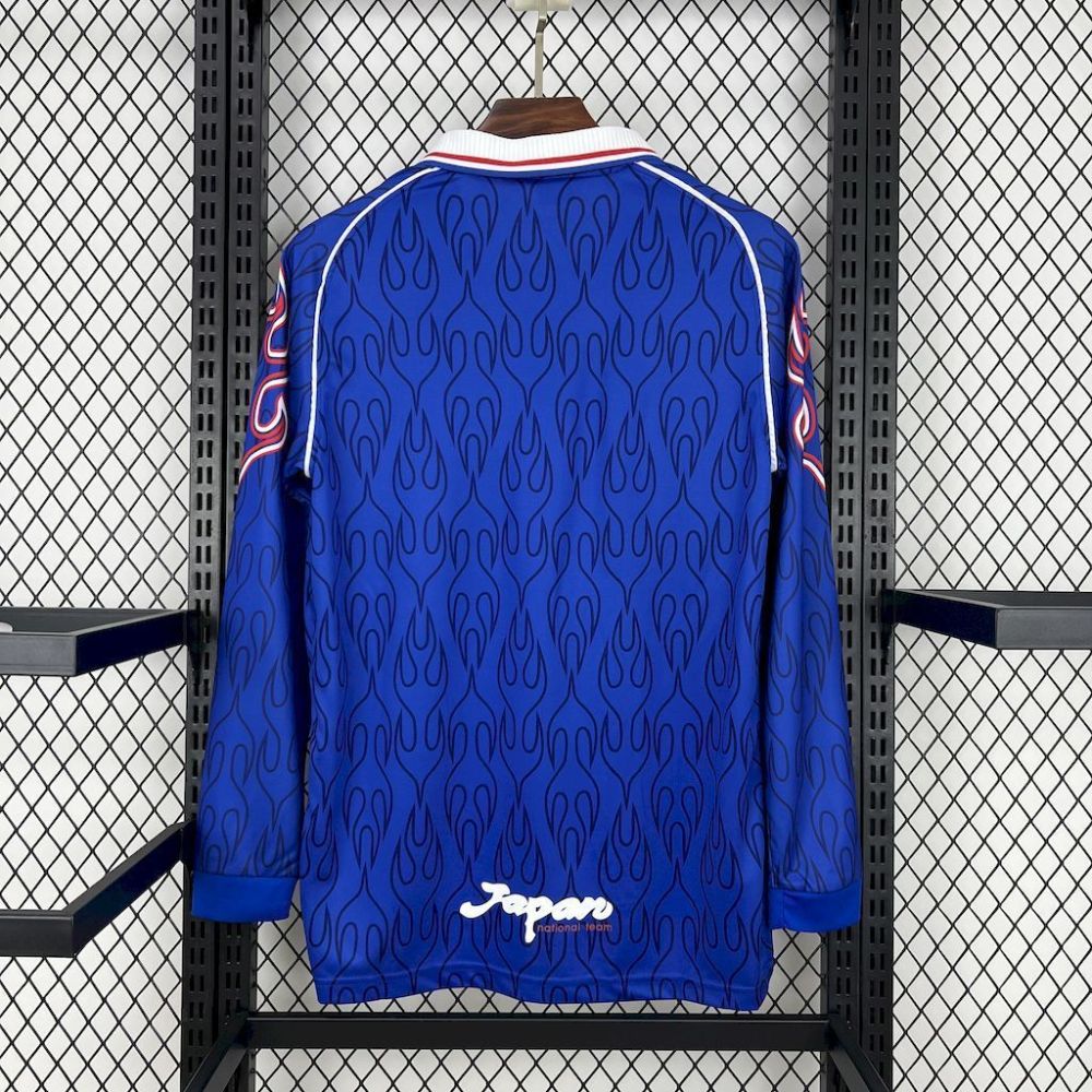 Japan 1998 Home Long Sleeves Retro Jersey