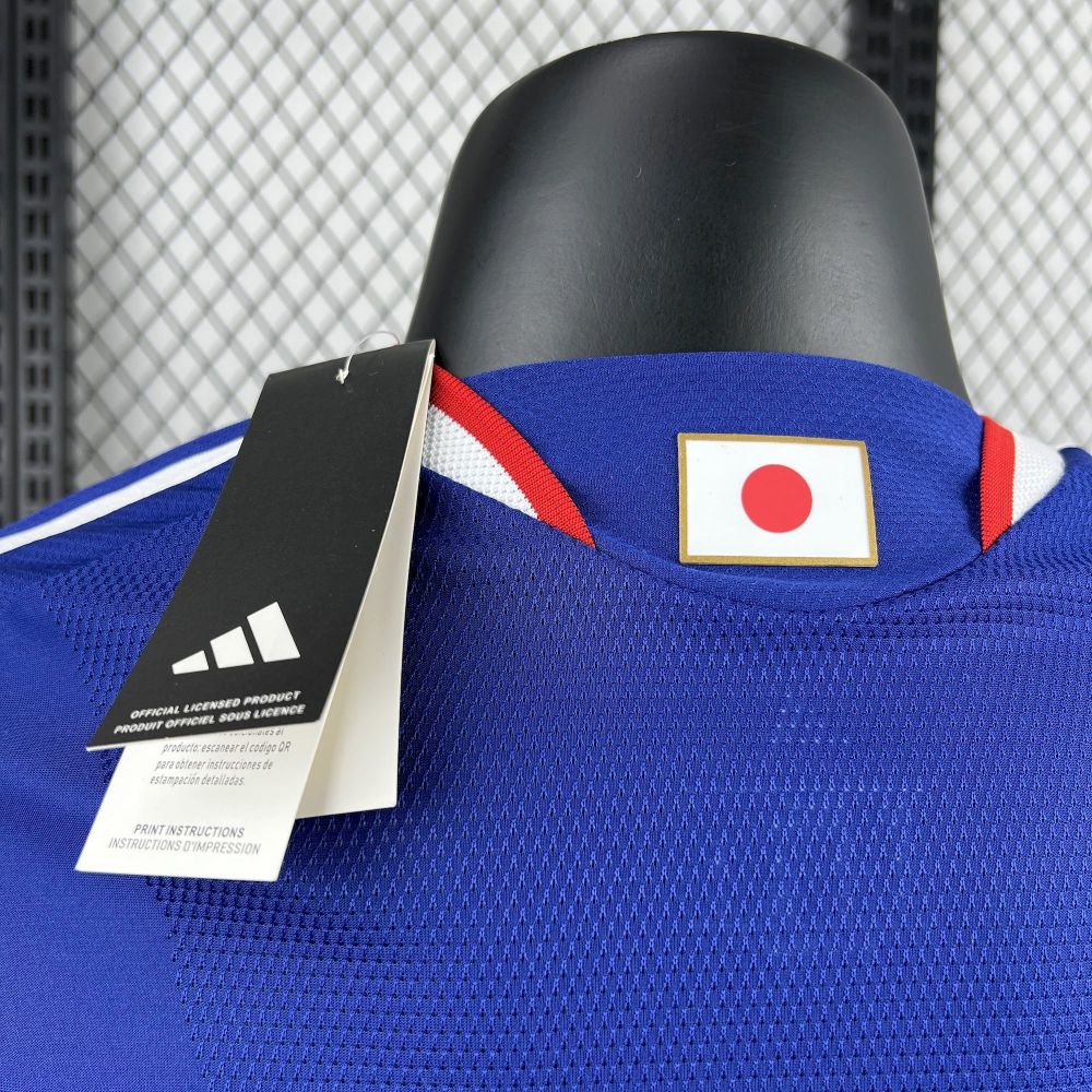 Mens Japan 2026 World Cup Home Jersey Player Version