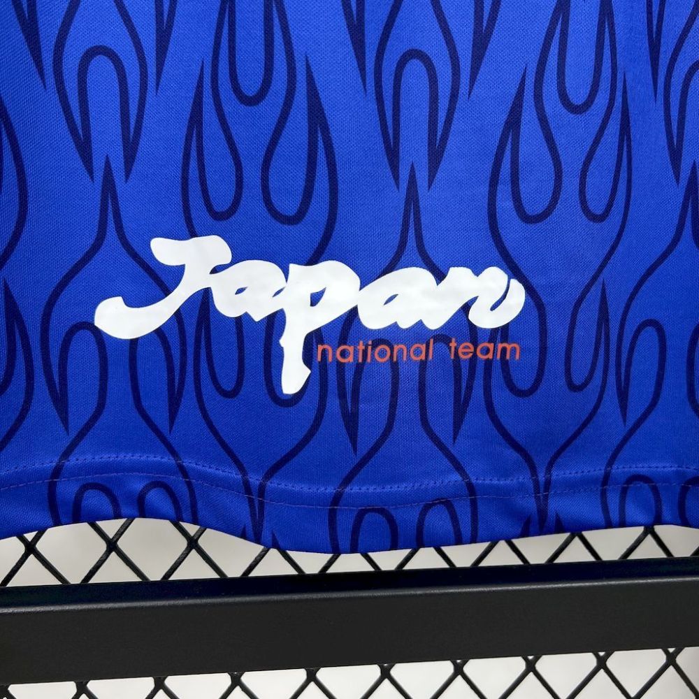 Japan 1998 Home Long Sleeves Retro Jersey