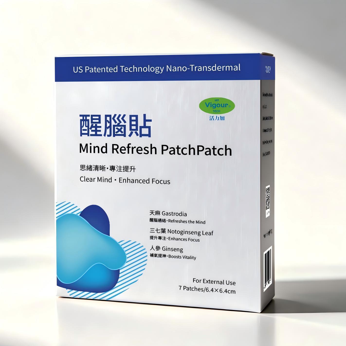 VigourTech醒腦貼 7片/盒