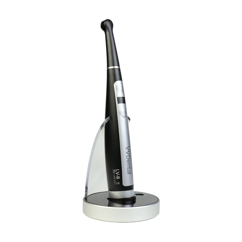 LV-9 Denta  Nail Curing Light  1 Second Body Wireless Curing 6 Mode Functions Continuous Shift  Resin Curing Machine Metal NEW