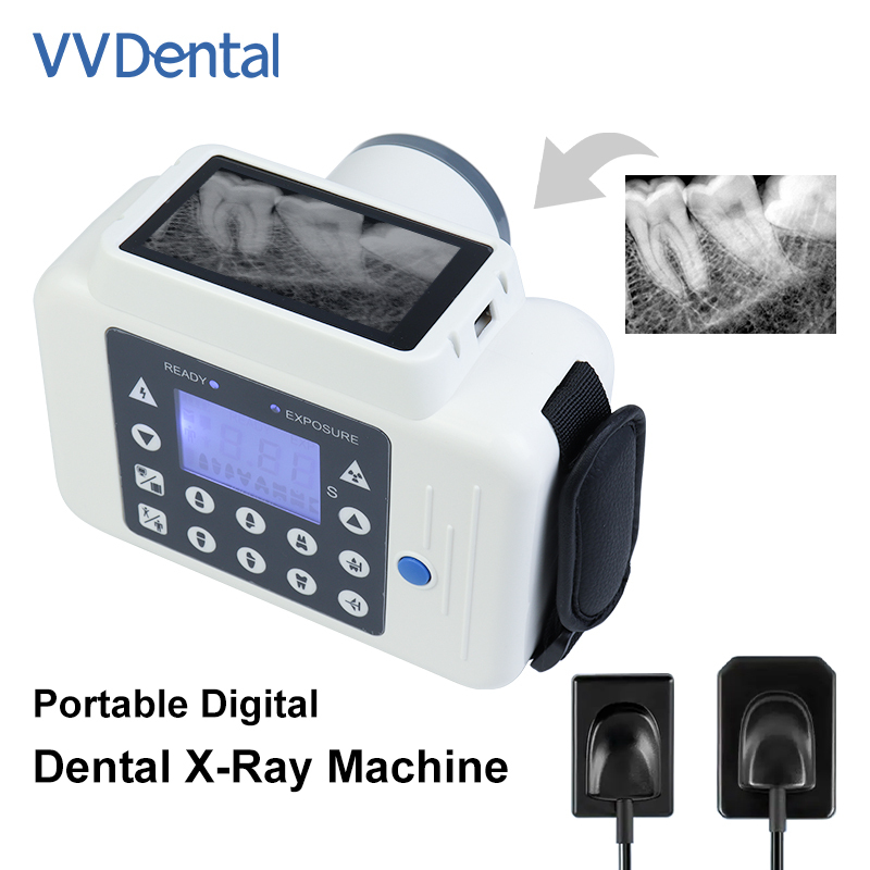 VVDental X-ray Sensor  Unit with Display Portable Aluminum Box Camera Digital Transmission High Definition Portable Oral Photography Kit