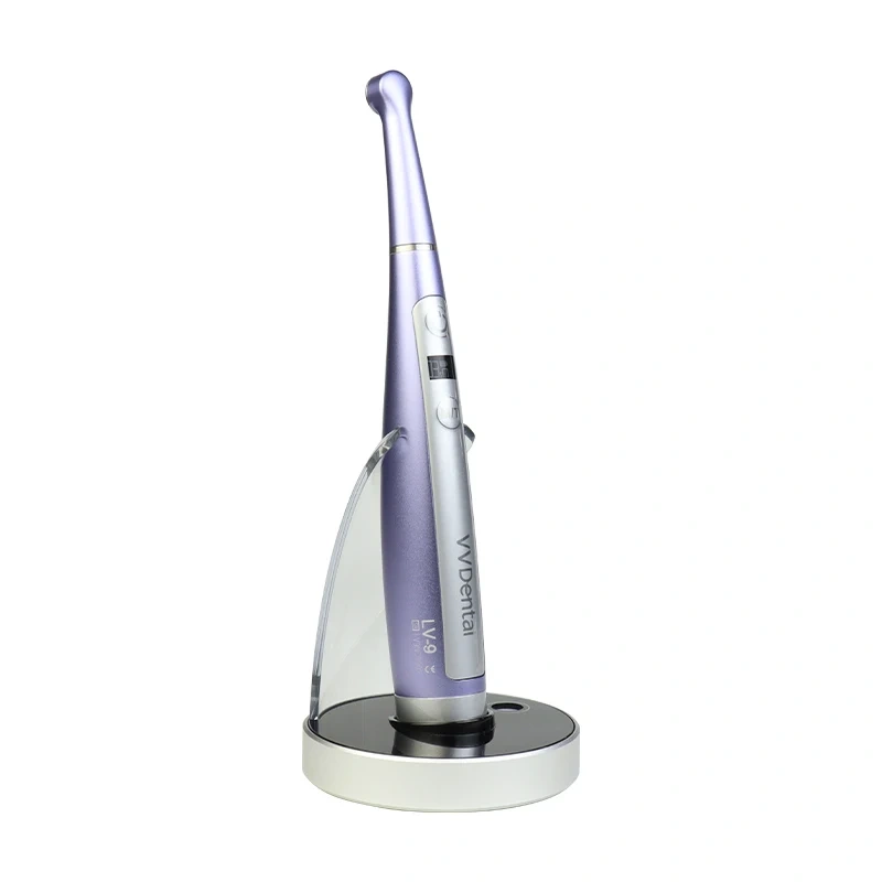 LV-9 Denta  Nail Curing Light  1 Second Body Wireless Curing 6 Mode Functions Continuous Shift  Resin Curing Machine Metal NEW