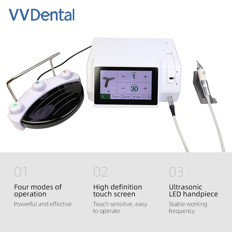 VVDental Bone Cutter Machine Osteotome Consists of Four Modes  Osteotomy, Periodontal, Root Canal and Cleaning Patterns  1 SET