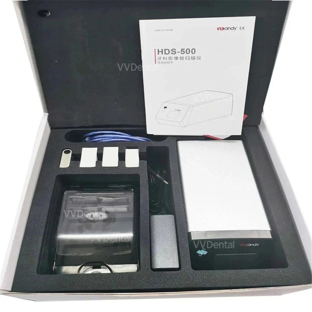 VVDental Dental Sensors Dental Veneers Multiple Size Sensors HD Transmission HANDY HDS-500  With 4 sise Recyclable Patches