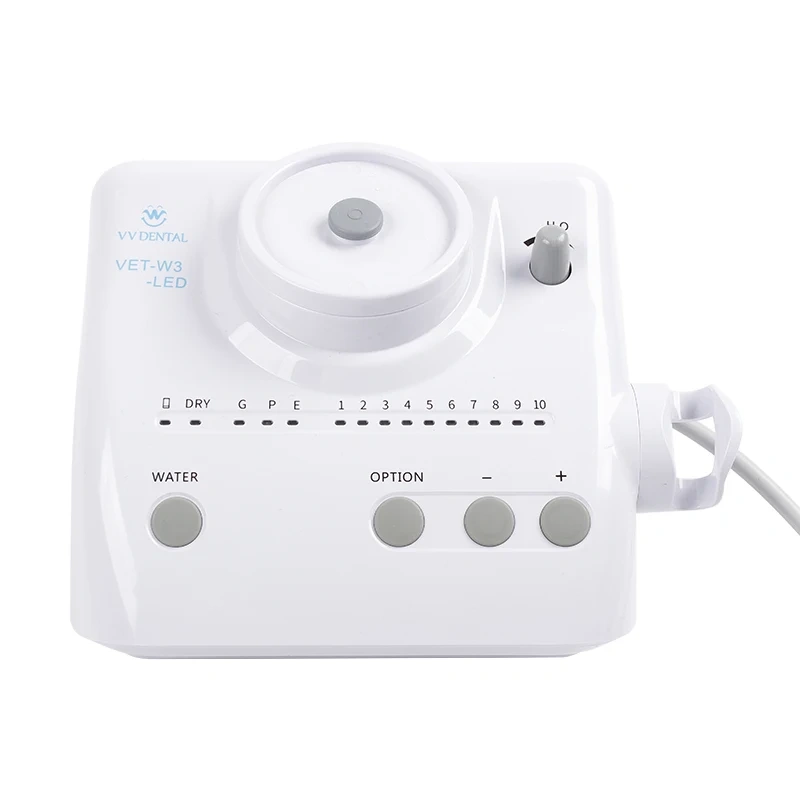 VVDENTAL VET-W3-LED Ultrasonic Scaler Portable and Lightweight Dental Cleaning Equip Dental Scaler with Water dentist