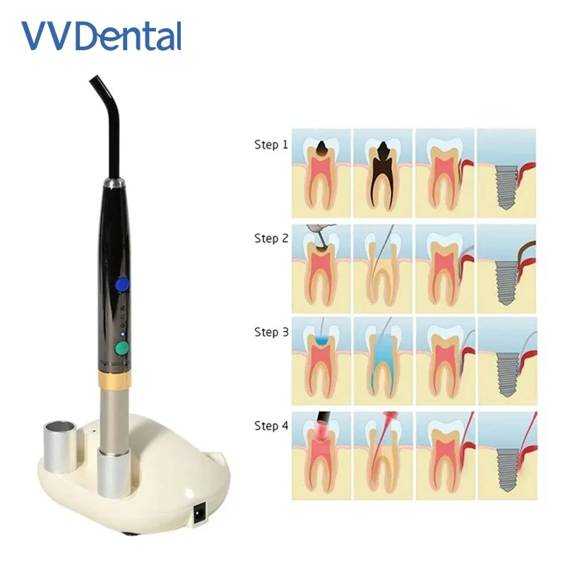 VV Dental Diode LaserLow Level Laser Oral Care Antiseptic Infrared Light for Pain Relief Human Soft Tissue Sterilisation LED