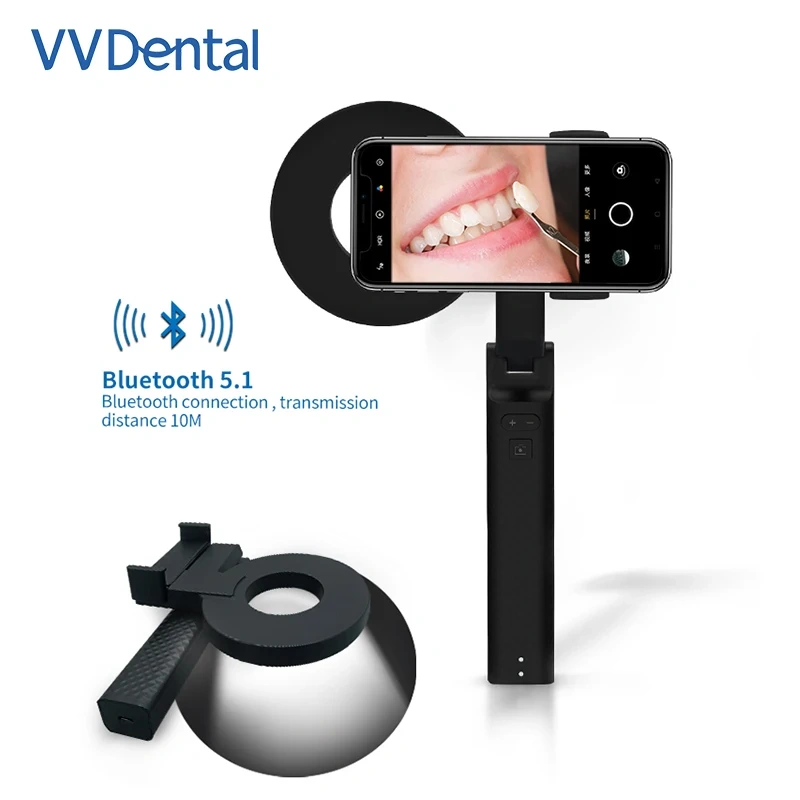 VVDental Flash Light Photography Equipment Dentistry LED Oral Filling Light Dental hand-held holders Photographs