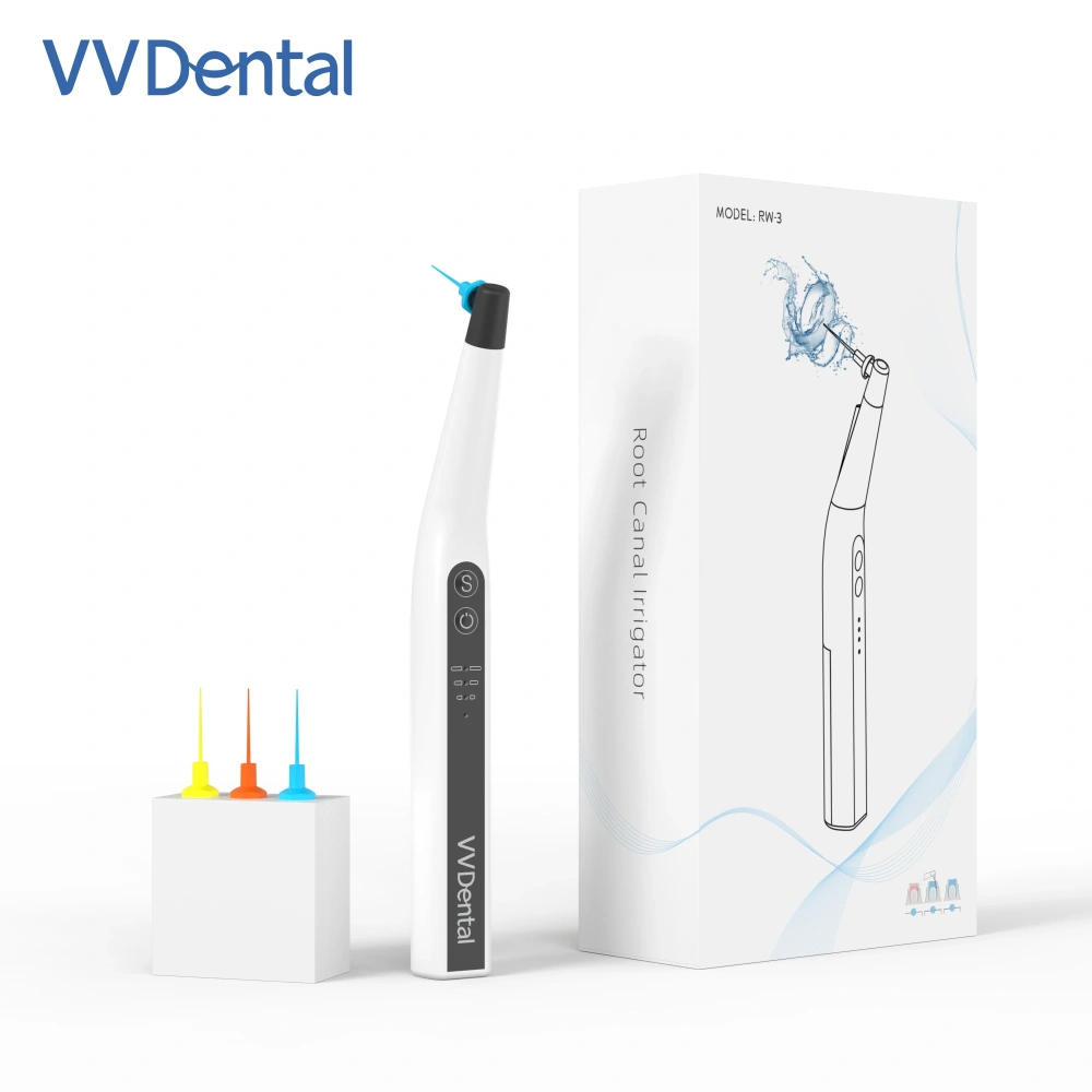 VVDental Endomotor Root Canal Sonic Irrigator Endo Activator  Irrigator Endodontic Cleaning Dental Motor with 60 Pcs  Endo Files