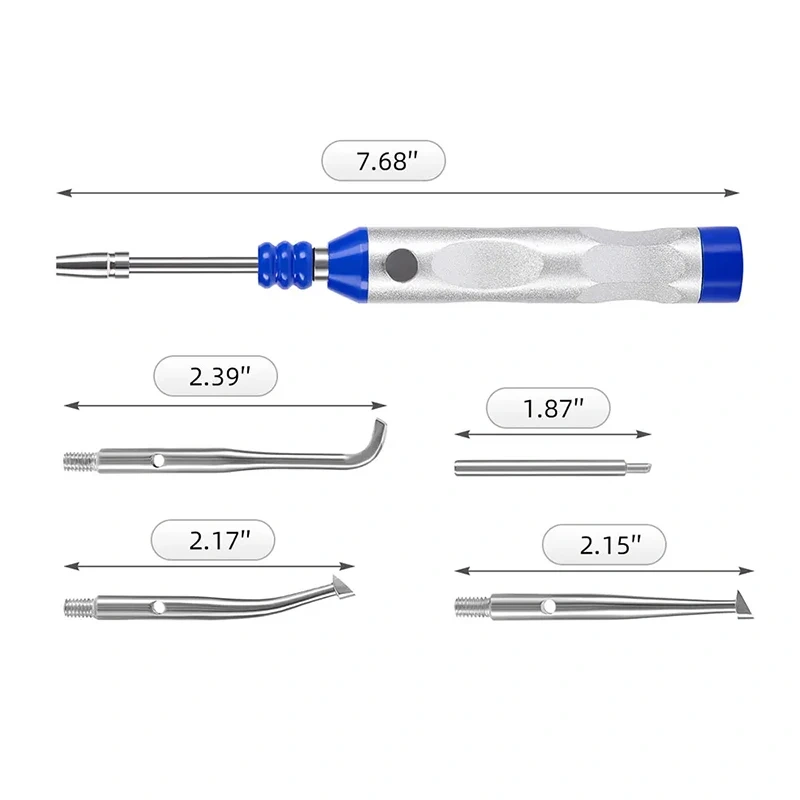VV Dental Automatic Crown Remover, Dentist Orthodontic Crowns Bridge Remover, Adjustable Stainless Steel Automatic Tools Wrench
