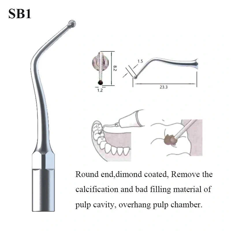 Scaler Tips Removal of Subgingival Calculus for EMS/Woodpecker-UDS Ultrasonic Piezo Tips Tooth Cleaning