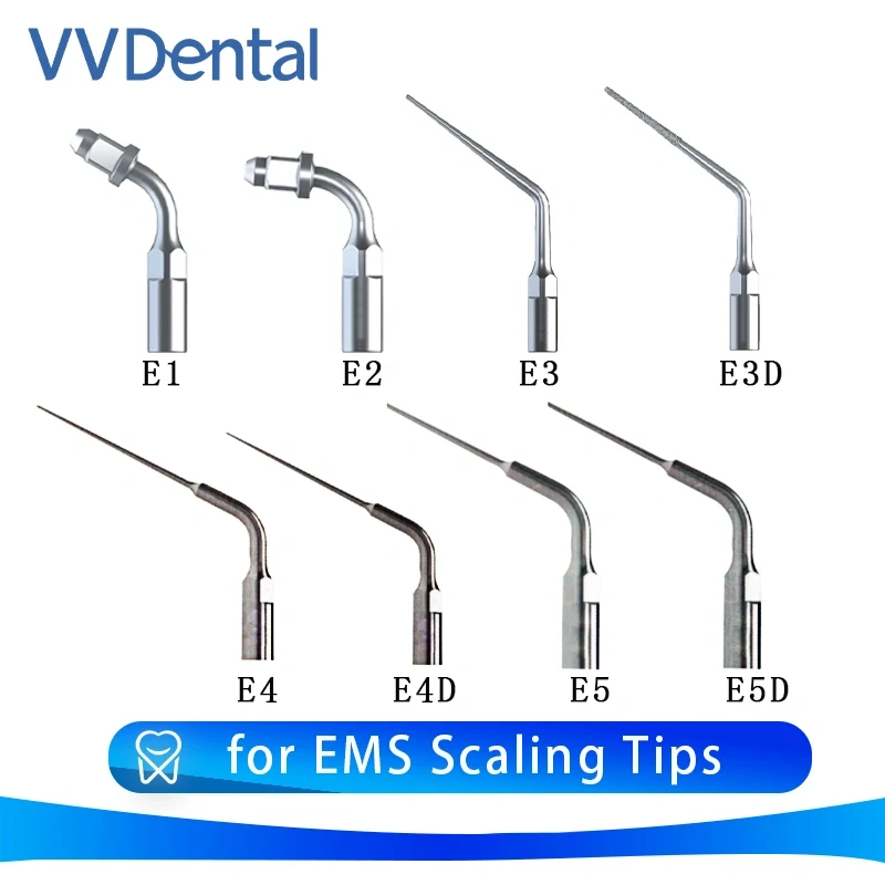 Endodontics Cure Original Tips Root Canal of A Tooth Therapy Needle Piezo Tips for EMS/Woodpecker-UDS/MECTRON