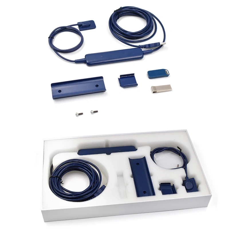 VVDen X-ray  Sensor  Fast Transmission Digital USB Connection Computer Imaging System Blue RX Dental Photography Sensor