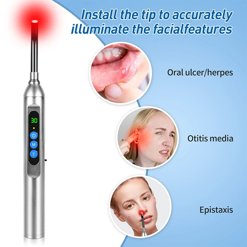 Infrared  Therapy Device Red Light Pain Relief Joint Ear and Nose Pain Relief Equipment Oral Healthcare