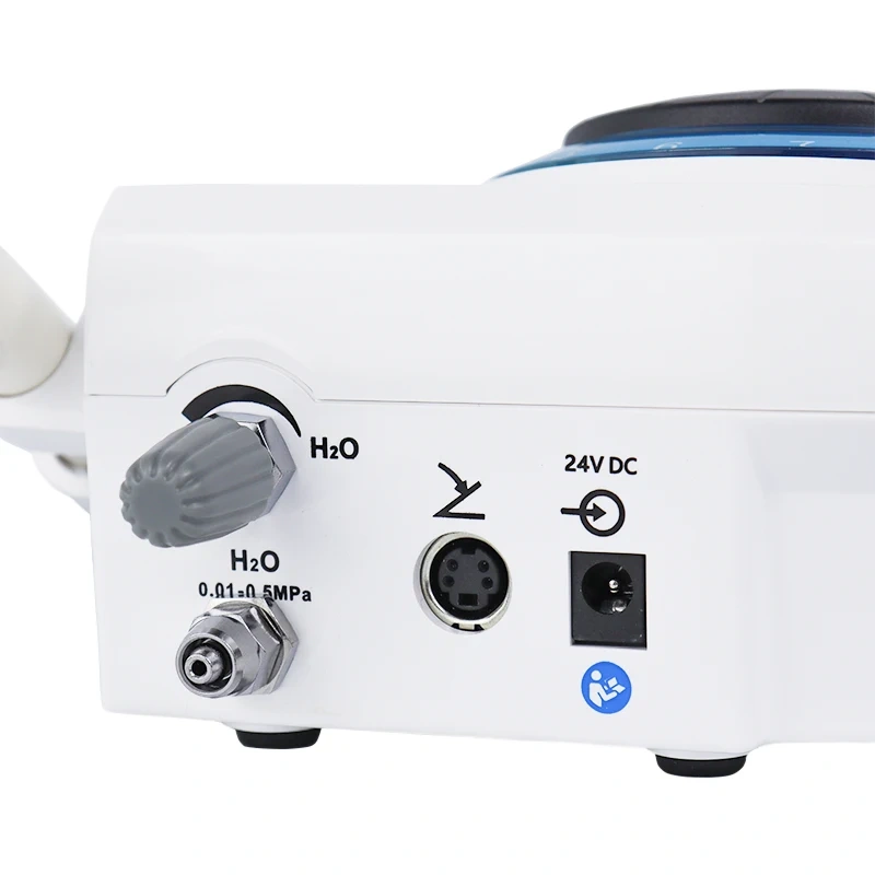 VVDen Ultrasonic Scaler Plastic Portable Nail Engraving Machine Supragingival Subgingival Cleaning with 5 Tips VET-1-LED
