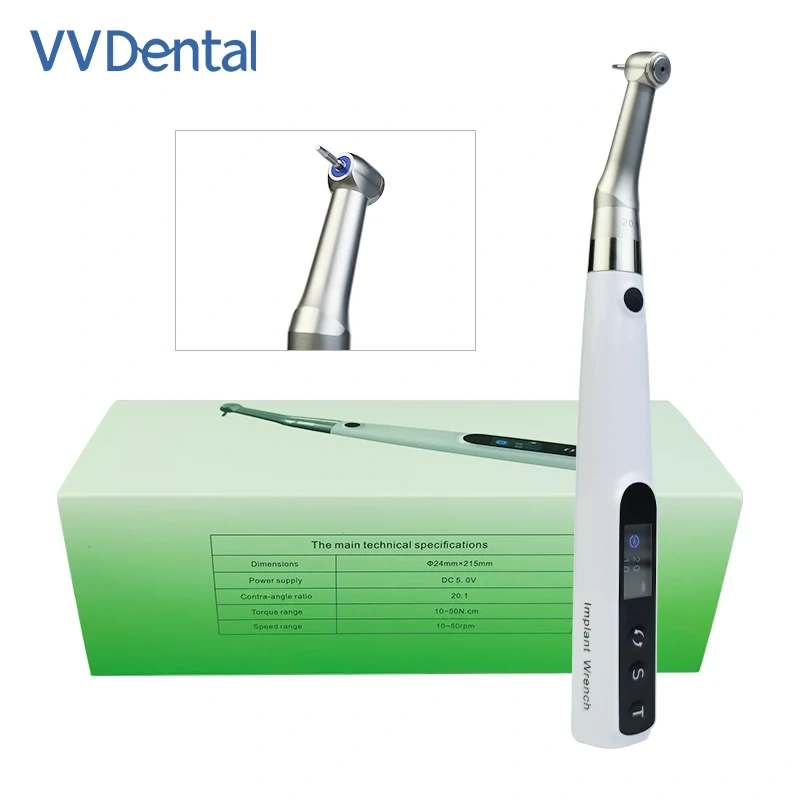 Plastic Power Washer with Multiple Functions Adjustable Force Limiting Wrench Setscrew Dental implant tools Mini spanne