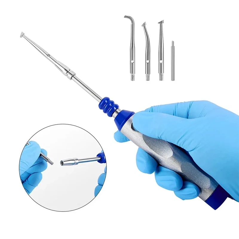 VV Dental Automatic Crown Remover, Dentist Orthodontic Crowns Bridge Remover, Adjustable Stainless Steel Automatic Tools Wrench