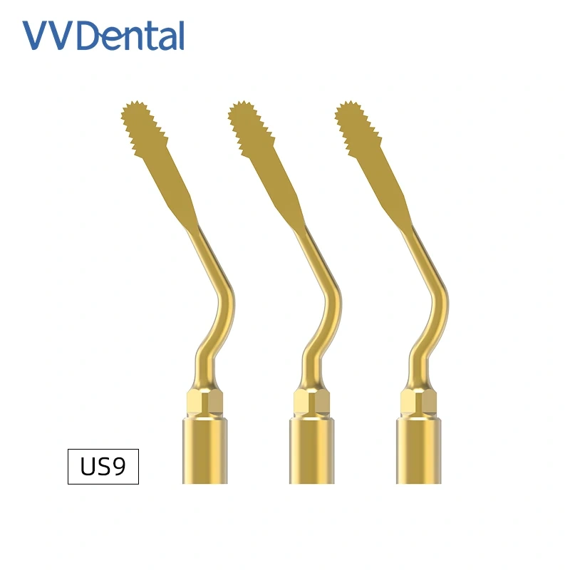 VVDental Piezosurgery Osteotomy Bone Cutting Dental Surgery Tips For Mectron&Woodpecker US9 Handle Tip Scalpel  Cutting Tools