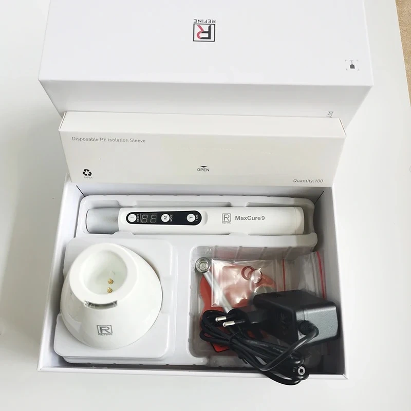VV Nail Light Curing Machine Lamp Wireless Charging Base  2600mw/cm² 1 Second Curing 1 Set
