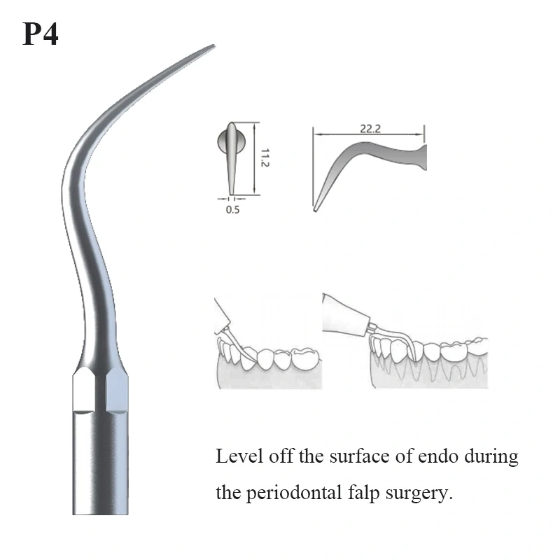 Scaler Tips Removal of Subgingival Calculus for EMS/Woodpecker-UDS Ultrasonic Piezo Tips Tooth Cleaning