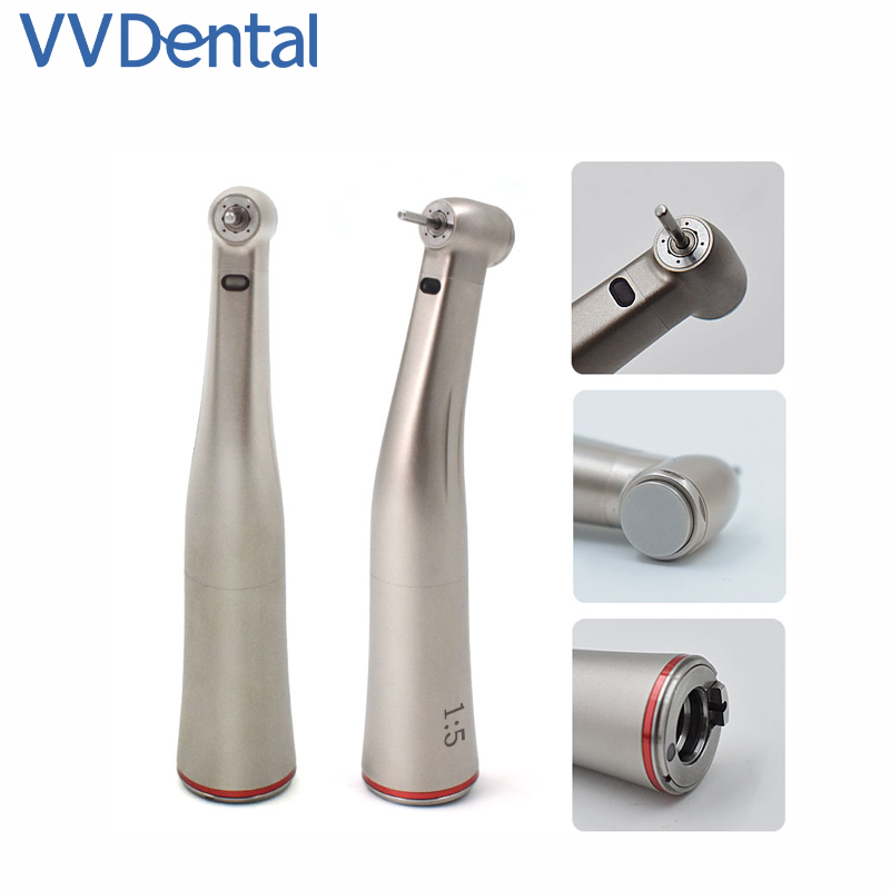 Dental high-speed handpiece 1:5 contra-angle, motor adapter handle