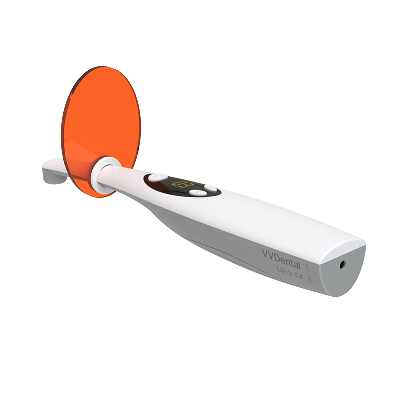 VV DENTAL Light Curing Outdoor Plastic Flashlight Photopolymer  3s Curing High Brightness Light Source Stabilized Resin Curing