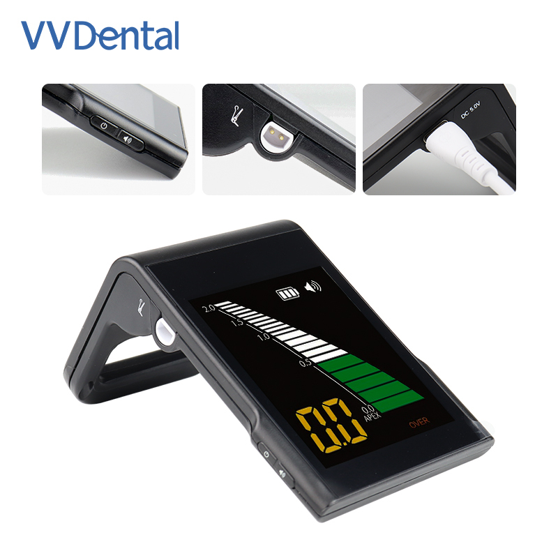 Professional Dental Apex Locator Root Canal Length Measuring Device with LCD Display, Accurate Endodontic Measurement Tool
