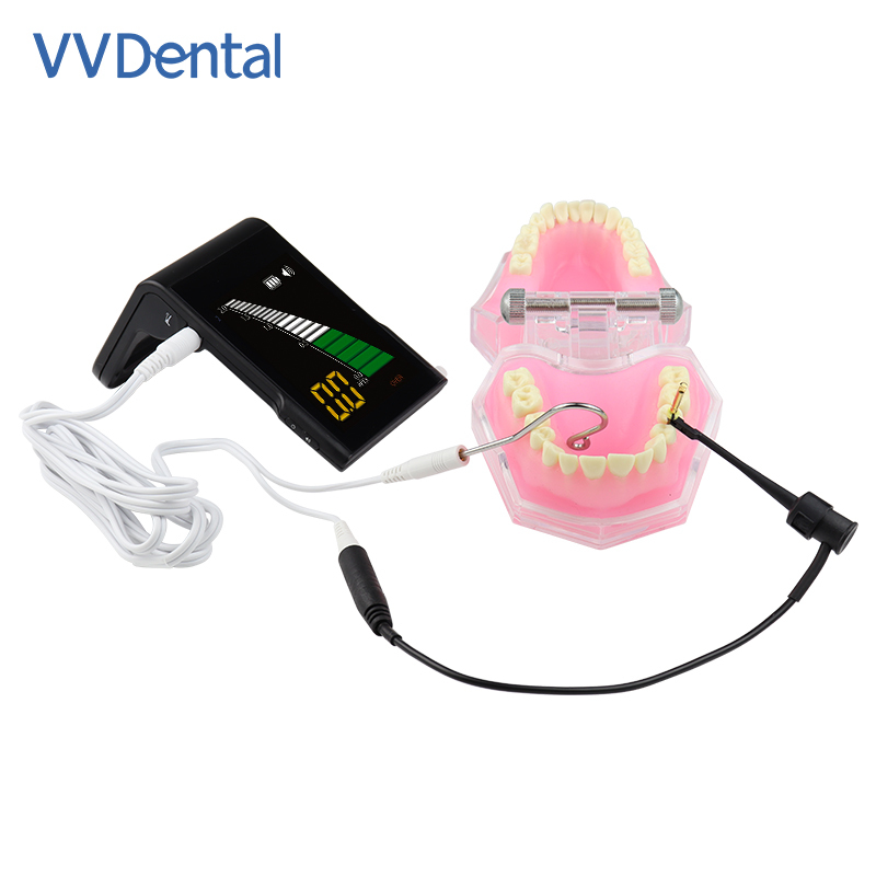Professional Dental Apex Locator Root Canal Length Measuring Device with LCD Display, Accurate Endodontic Measurement Tool