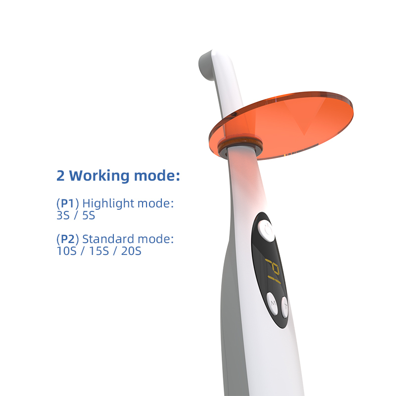 VV DENTAL Light Curing Outdoor Plastic Flashlight Photopolymer  3s Curing High Brightness Light Source Stabilized Resin Curing