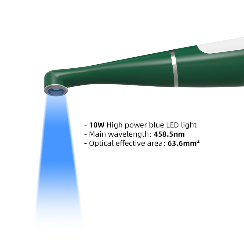 VV Dental Curing 1S  Photopolymer Outdoor Plastic Flashlight with Six Test Heads Wireless Charging Base  3200mw/cm²  LV6