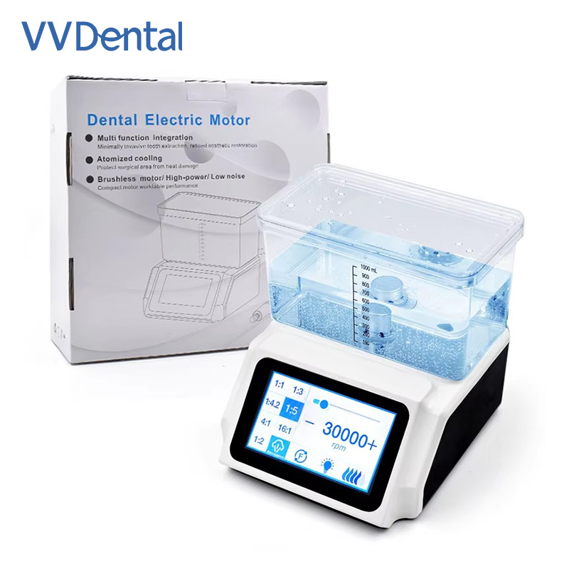 Dental micro-power system with screen
